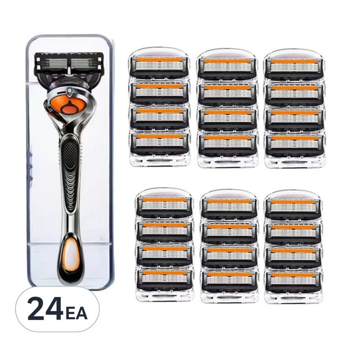 비브랜드 5중 면도날 + 면도기 질레트 호환용