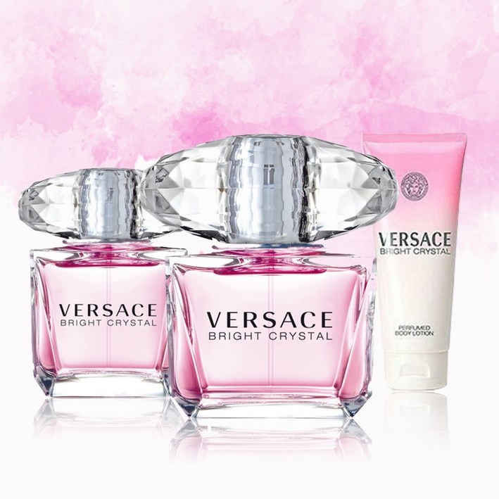 베르사체 브라이트 크리스탈 30ml 90ml 바디로션 세트