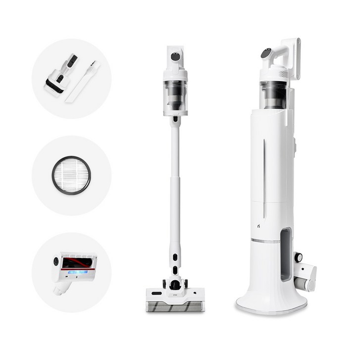 아이닉 무선청소기 i50 아이타워 + 헤드브러시 + 침구 브러시 + 필터 2p 세트, i50 itower, 단일색상
