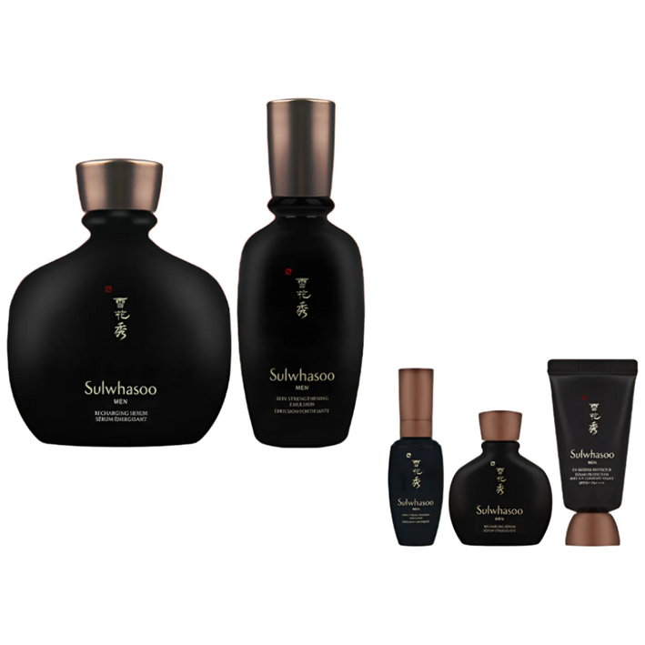 맨 본윤 피부진정 보습강화 피부탄력 남자스킨로션 옴므 2종세트, 1개