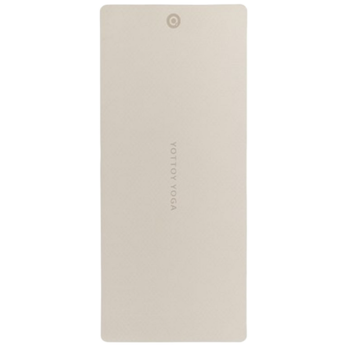 YOTTOY KOREA 요토이 이중 세균 억제 미끄럼방지 리얼 TPE 프리미엄 항균 요가매트 스탠다드, 1개, 베이지