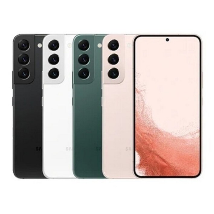 삼성전자 Ai 갤럭시 S22 256GB 공기계 S급 구성품 단말기  유심핀  보호케이스  보호필름  12개월 무상보증 Rethink, 256GB, 핑크골드