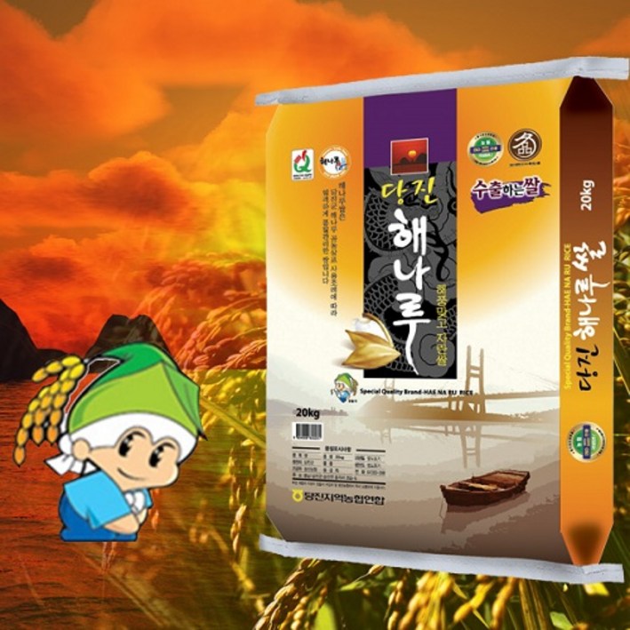 2024년햅쌀/해나루쌀/특등급쌀/쌀10Kg/쌀20Kg/당진시브랜드쌀/당진농협쌀, 1개, 20kg