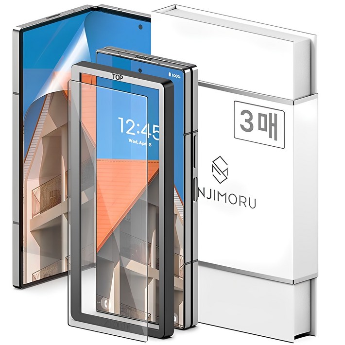 신지모루 하이브리드 쉴드 자가복원 TPU EPU 코팅 휴대폰 액정보호필름, 3개입 신지모루 하이브리드 쉴드 자가복원 TPU EPU 코팅 휴대폰 액정보호필름, 3개입