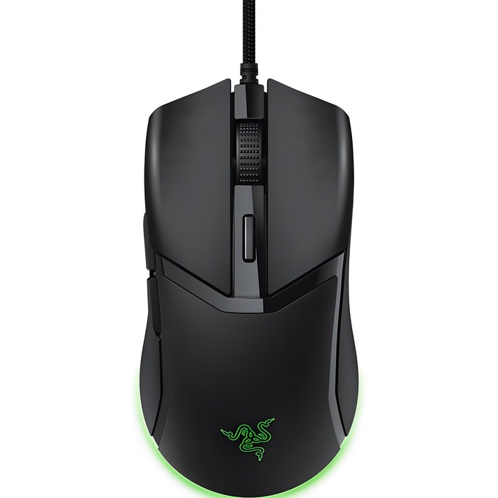레이저 Cobra 유선 마우스, RZ010465, 블랙