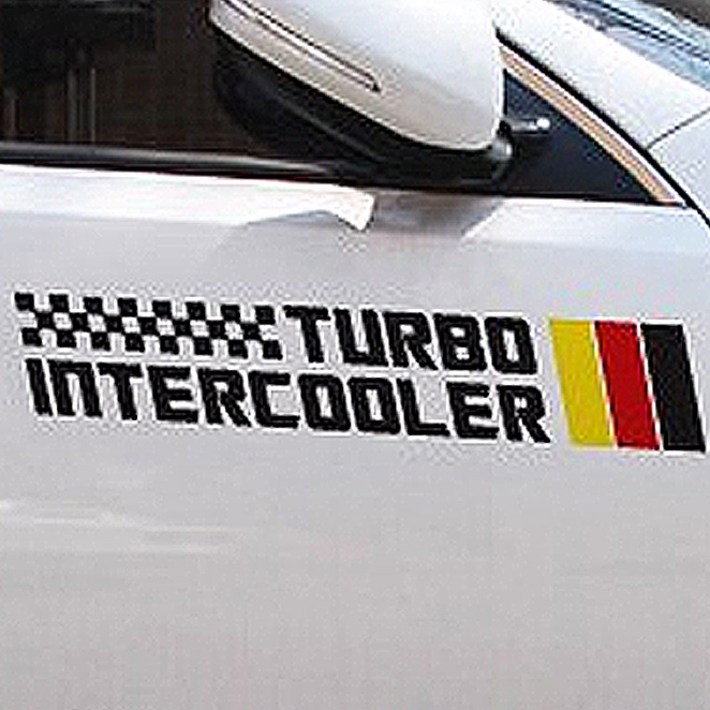 크레코 차량용 스티커, 블랙, 1개