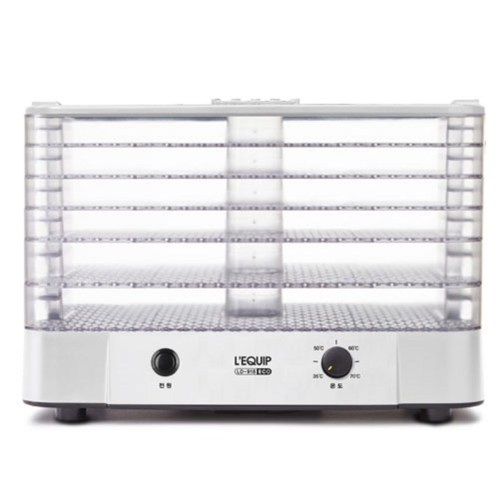 리큅 투명 6단 식품건조기 LD918ECO T24W, LD918ECO T24W