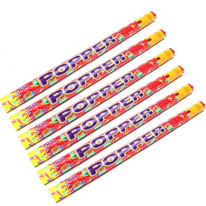 파티해 공기압폭죽 은박 릴테잎