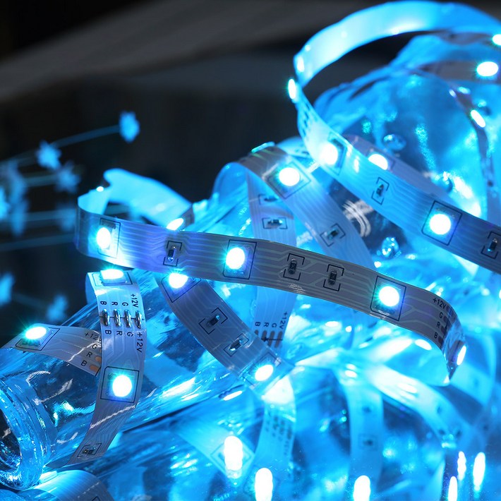 액센 스마트 블루투스 LED 스트립 A503, 혼합색상