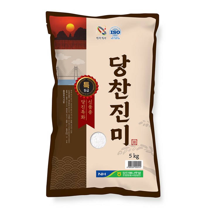 당진해나루 2024년산 햅쌀 당찬진미 쌀 특등급, 5kg, 1개 당진해나루 2024년산 햅쌀 당찬진미 쌀 특등급, 5kg, 1개