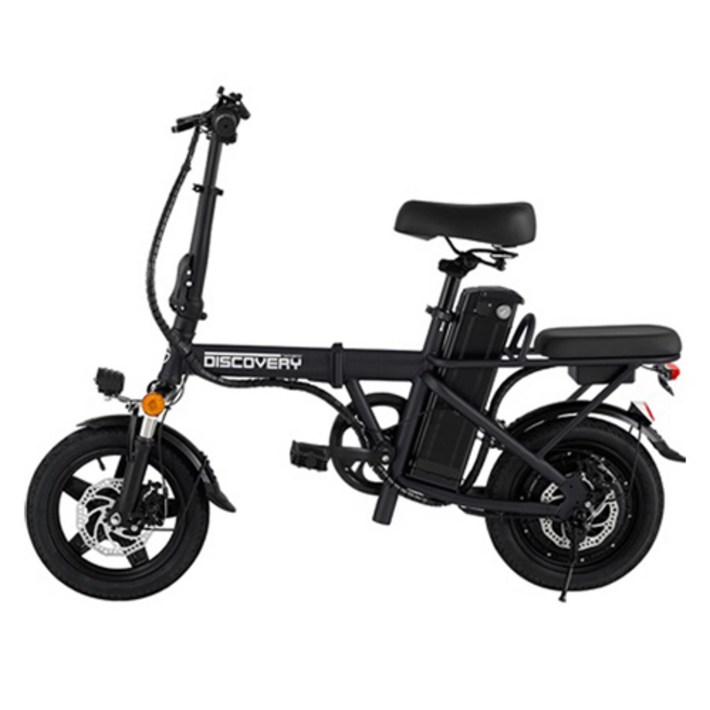 레이윙 디스커버리 접이식 전기자전거 ENTRYF14E10, 팬텀블랙, 스틸