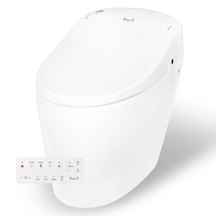 TREVI 자동개폐 일체형 비데, ALBR14690, 방문설치
