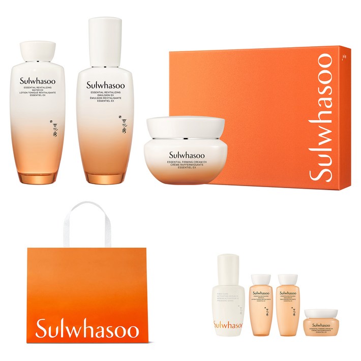 설화수 new 탄력 3종  쇼핑백