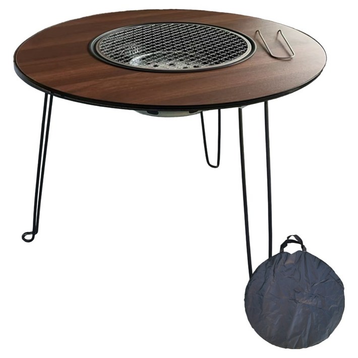 지피니 코지 원형 테이블 그릴  전용 가방, 1개