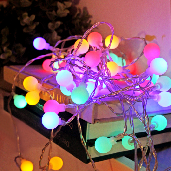 LED 앵두 줄 전구  리모컨