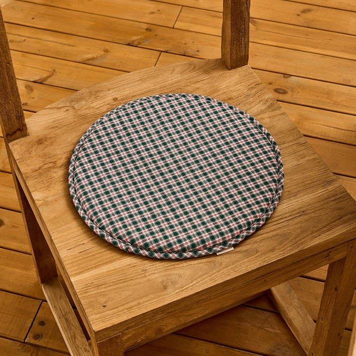 모던하우스 L 코지 기모 원형방석