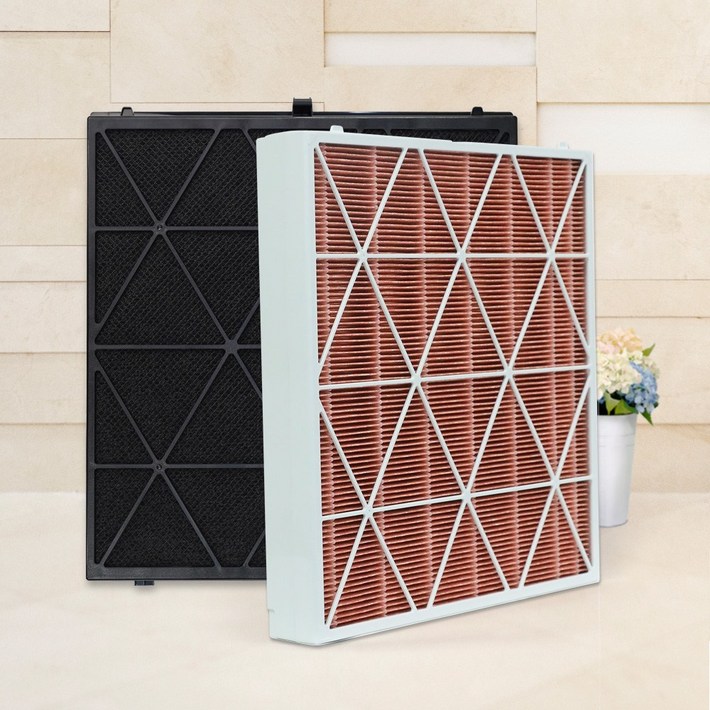 호환 삼성 큐브 공기청정기 필터 비스포크 에어 펫 AX123B850SBD 고급형, 1세트, CFXH1405D