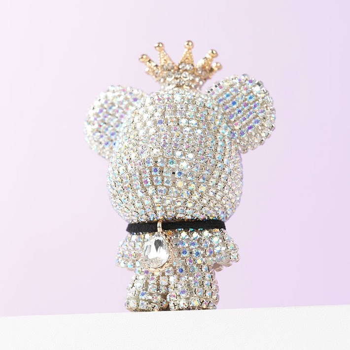 11 이벤트 차량용 큐빅베어 방향제, 블랙베리 앤 베이, 2개