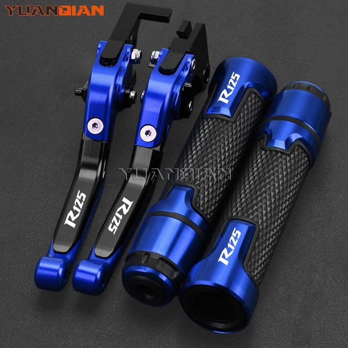 gsxr125 조정 가능한 CNC 브레이크 클러치 레버 핸들 바 그립 스즈키 GSXR125 GSX R GSXR 125 R125 바이크 오토바이 액세서리