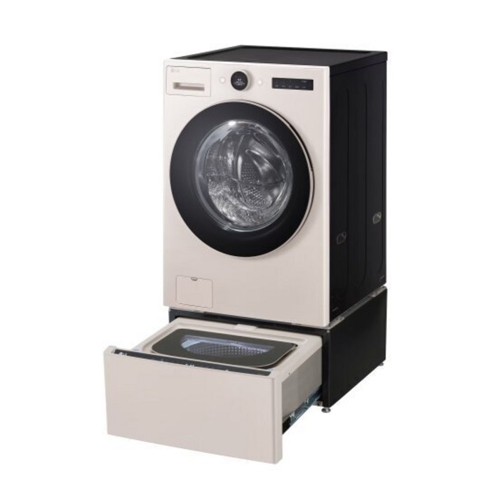 1등급 가전 환급 10 25년출시LG 오브제 워시콤보 스팀미니워시 세탁건조기 FH25ESX 베이지  FH25GSX