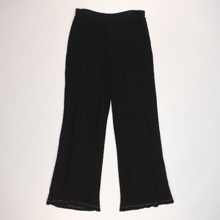 빈티지컴퍼니 2919.데스틸DESTIJL 린넨 레이스 일자바지정품여성