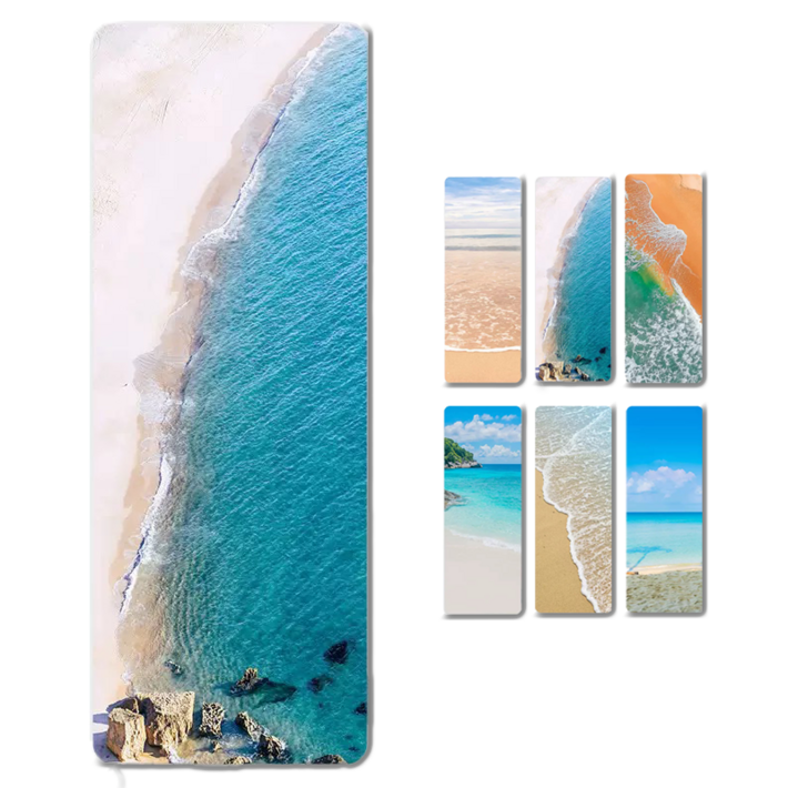 1.5mm 천연고무 요가매트 초박형 휴대용 미끄럼방지 운동매트 필라테스 요가 전용