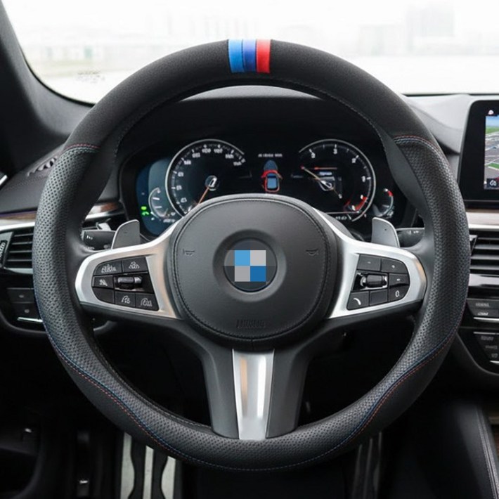 벤비아믹스 나파가죽 핸들커버 알칸타라 핸들커버 KC인증 여름 겨울 핸들커버 수입차 국산차 5시리즈 3시리즈 4시리즈 X3 X5 X6 X7 등 호환 00604