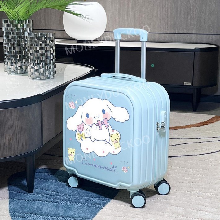 기내용 캐리어 산리오 시나모롤 포차코 어린이 아이 키즈 기내용 캐리어 산리오 시나모롤 포차코 어린이 아이 키즈