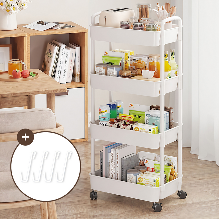 무루어 이동식 틈새 수납 트롤리