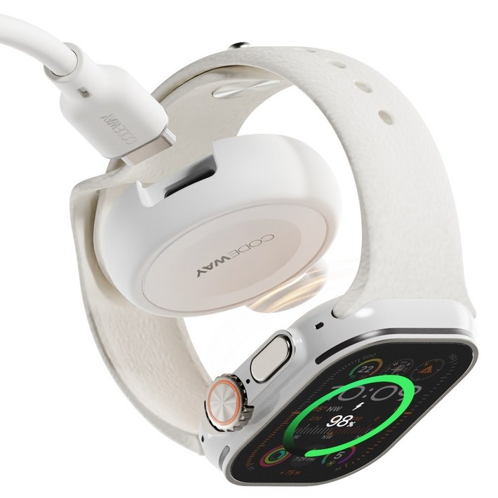 코드웨이 c타입 애플워치 무선충전기 케이블 1.2m