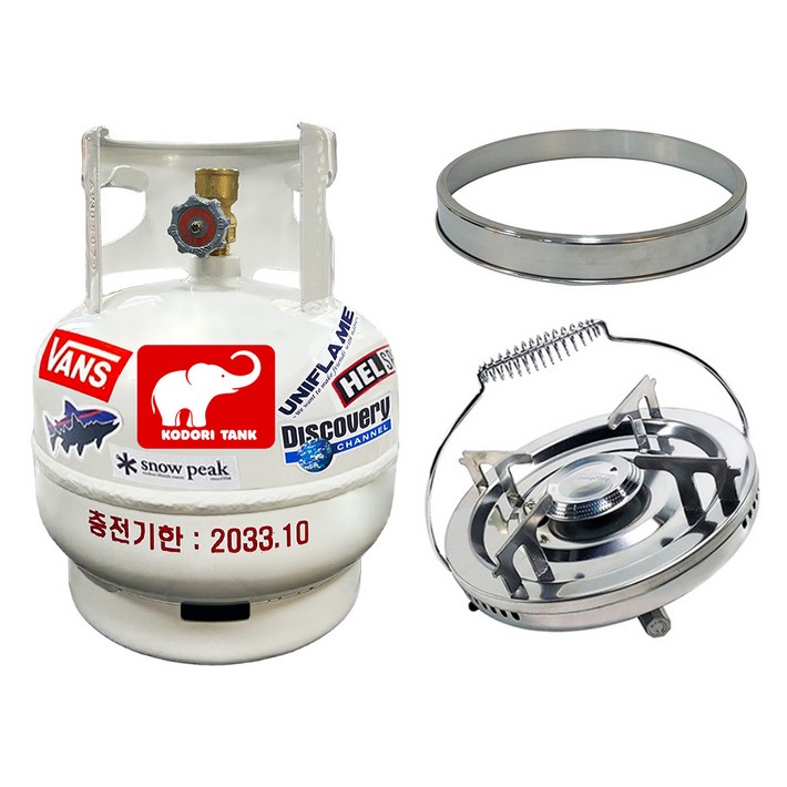 화력조절 해바라기버너 코돌이탱크 LPG 3kg 고화력 버너세트스티커무료증정, 1세트, 3번3kg링가드1005버너 화력조절 해바라기버너 코돌이탱크 LPG 3kg 고화력 버너세트스티커무료증정, 1세트, 3번3kg링가드1005버너