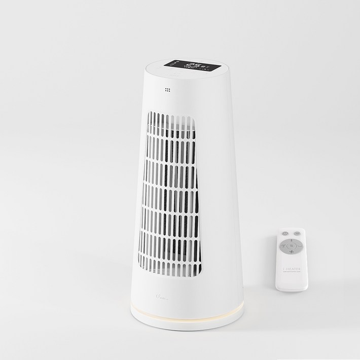 아이오랩 아이히터 가정용 온풍기 사무실 전기 히터 난로 PTC 스마트 발풍기, 단일상품