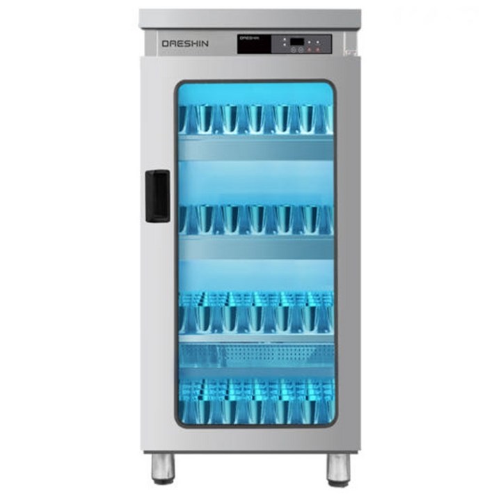 대신전기산업 업소용 자외선 컵 살균기 소독기 건조기 150개 열탕건조 DSH704