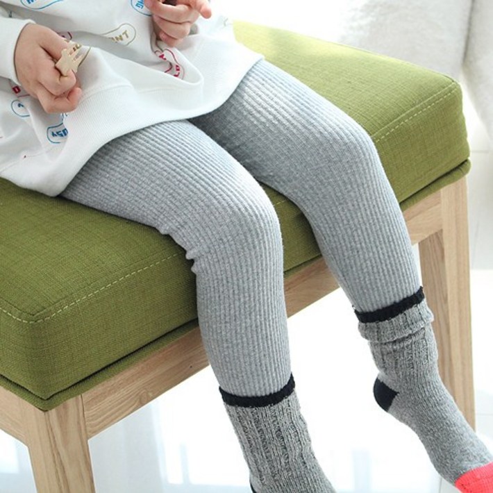 엔젤스윙 아동용 세모 골지 레깅스