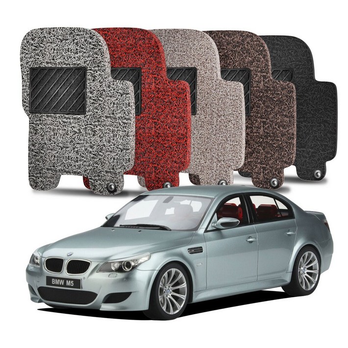 리파인드 확장형 코일매트 카매트 1열2열 BMW 5시리즈 세단 5세대