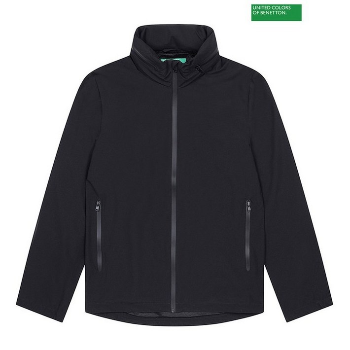 베네통 아울렛 Hidden hood zipup jumper 3S20V3UN00U