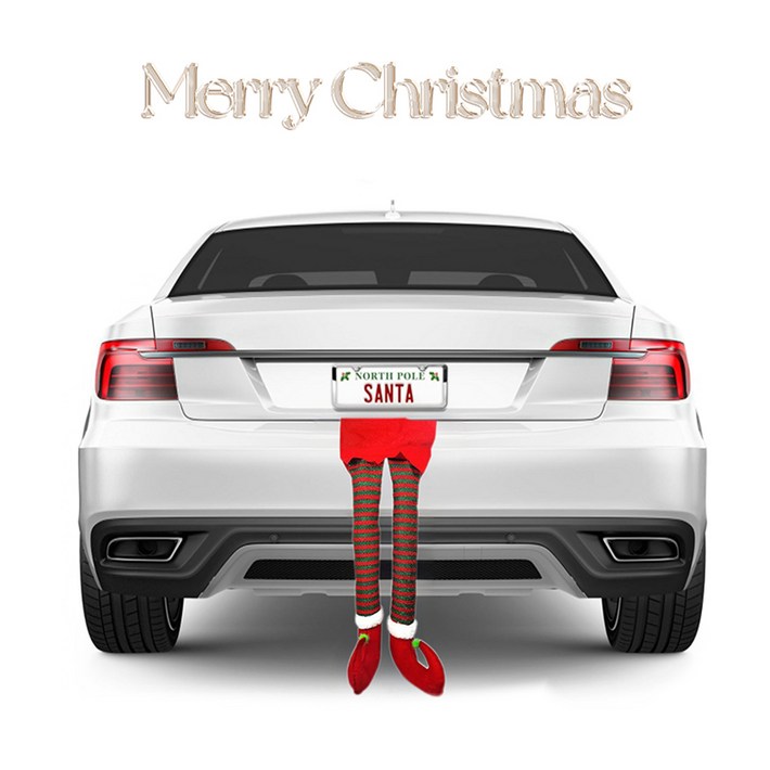 크리스마스 장식 자동차용 크리스마스 세트ZZSDQC5, 타입E