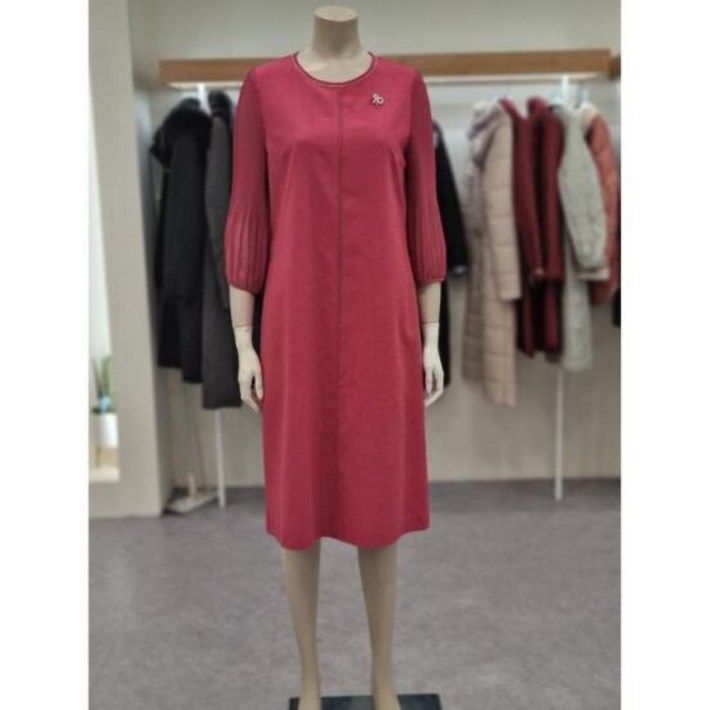 [백화점/아울렛] 벨리시앙 여성 소매 셔링 원피스 OP3206 419710