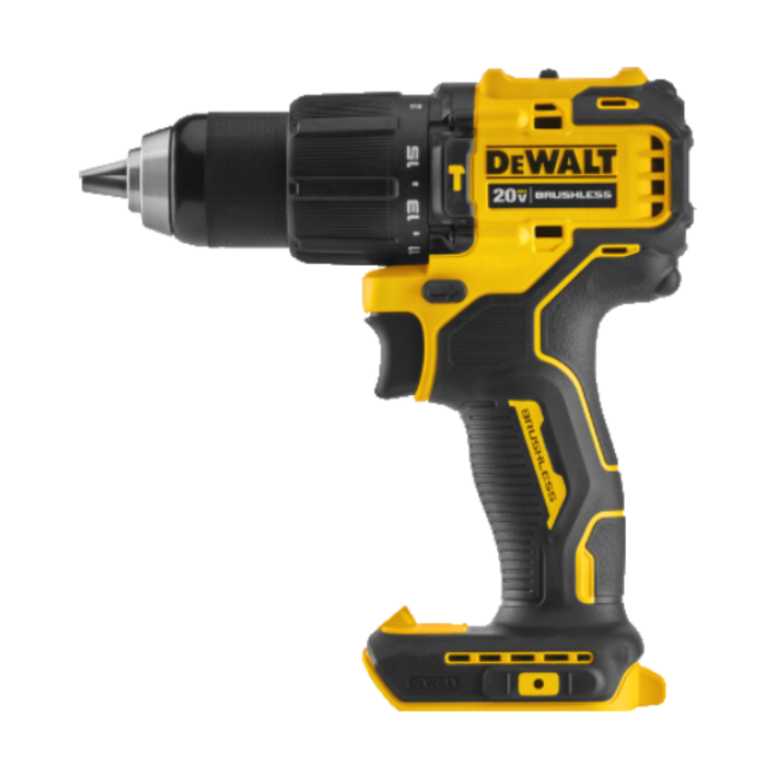 디월트 DCD709NKR 20V MAX 브러쉬리스 컴팩트 햄머드릴 드라이버 베어툴, 1개