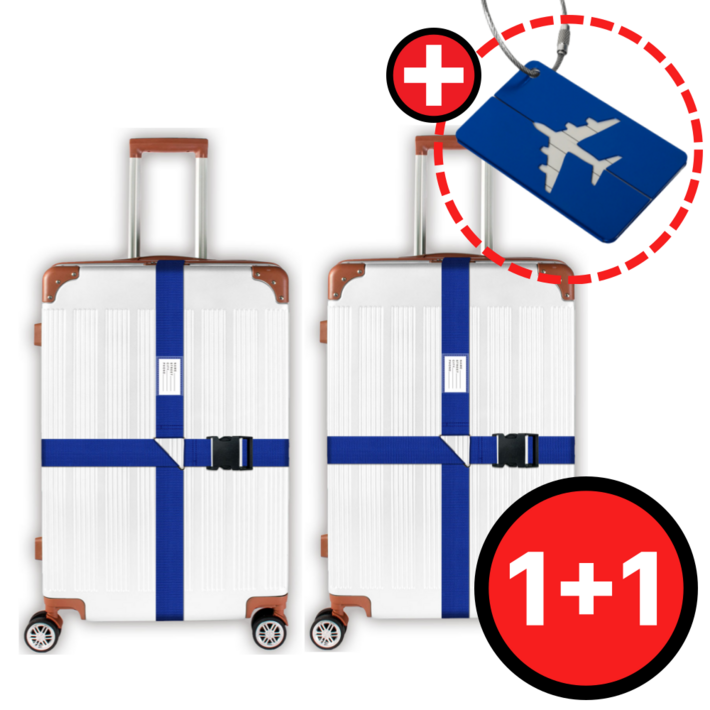 네임택무료증정윤버블 캐리어 벨트 2개 세트