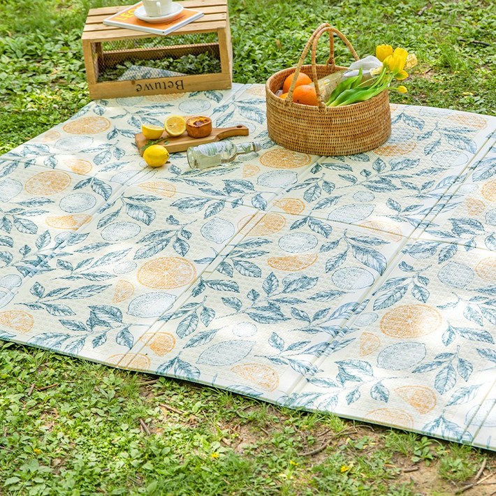 파크론 디자인 캠핑매트 대형 특대형 돗자리 가방포함 6종택1