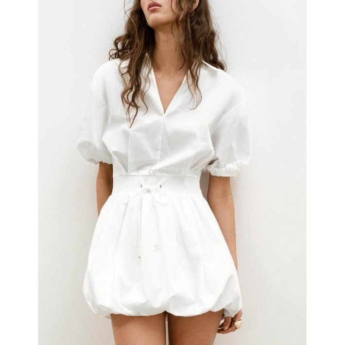 자라 미니 포플린 원피스 5029098