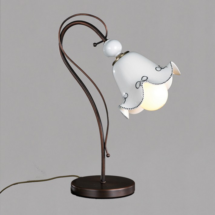 미도라이팅 그레이 리본스탠드 단스탠드 도자기스탠드 모던스탠드 집들이선물