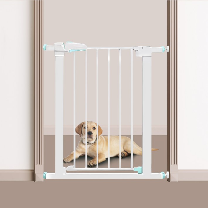 틸리전트 강아지 안전문 울타리 펜스, 단일색상, 1개