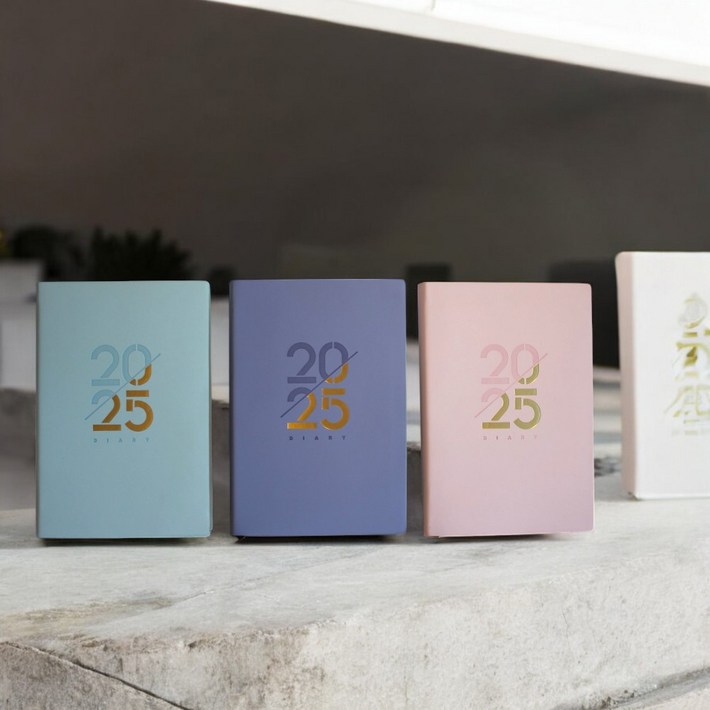 2025 A5 파스텔 날짜형 다이어리 플래너, 핑크 2025 A5 파스텔 날짜형 다이어리 플래너, 핑크