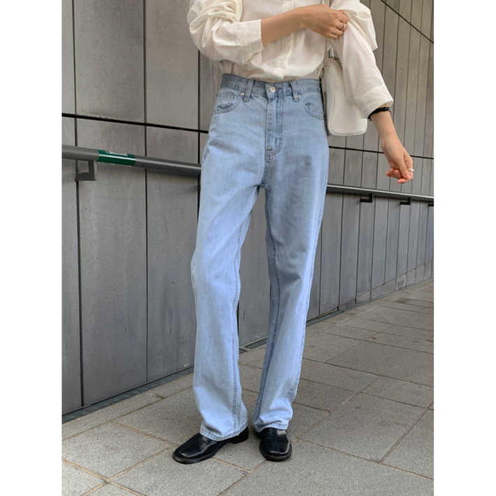 에이블리 메이크 일자핏 스트레이트 데일리 데님 팬츠 에이블리 메이크 일자핏 스트레이트 데일리 데님 팬츠