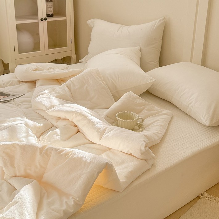 수스존 100 순면 먼지 없는 알러지케어 워싱 사계절 차렵이불