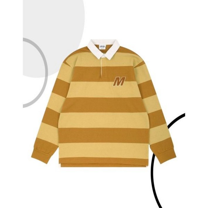 MMLG Mmlg M BORDER RUGBY SHIRT YELLOW 321484