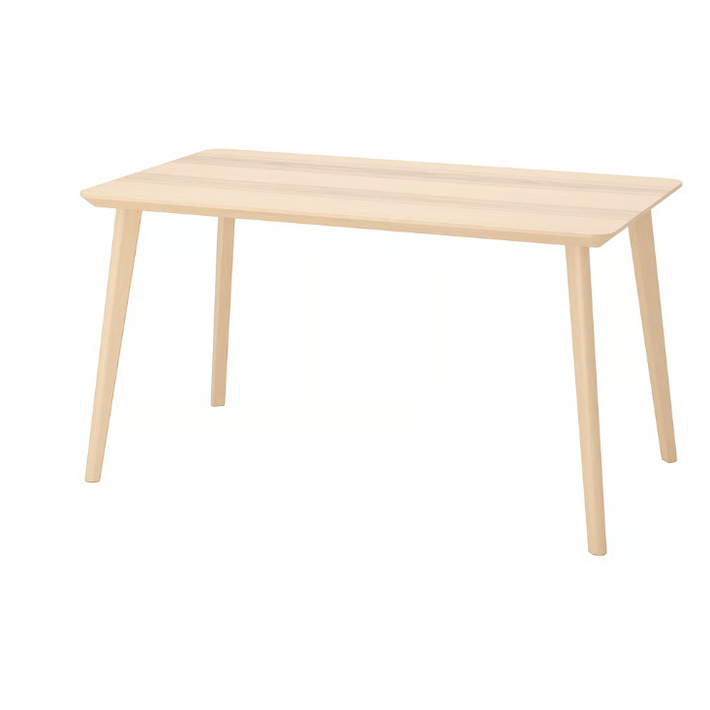 이케아 LISABO 리사보 테이블, 4인용, 물푸레무늬목803.657.17