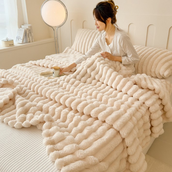 LUNOO 보드라운 프리미엄 극세사담요 무름담요 차량 갬핑 소파 밍크 담요 담요 블랭킷 대형